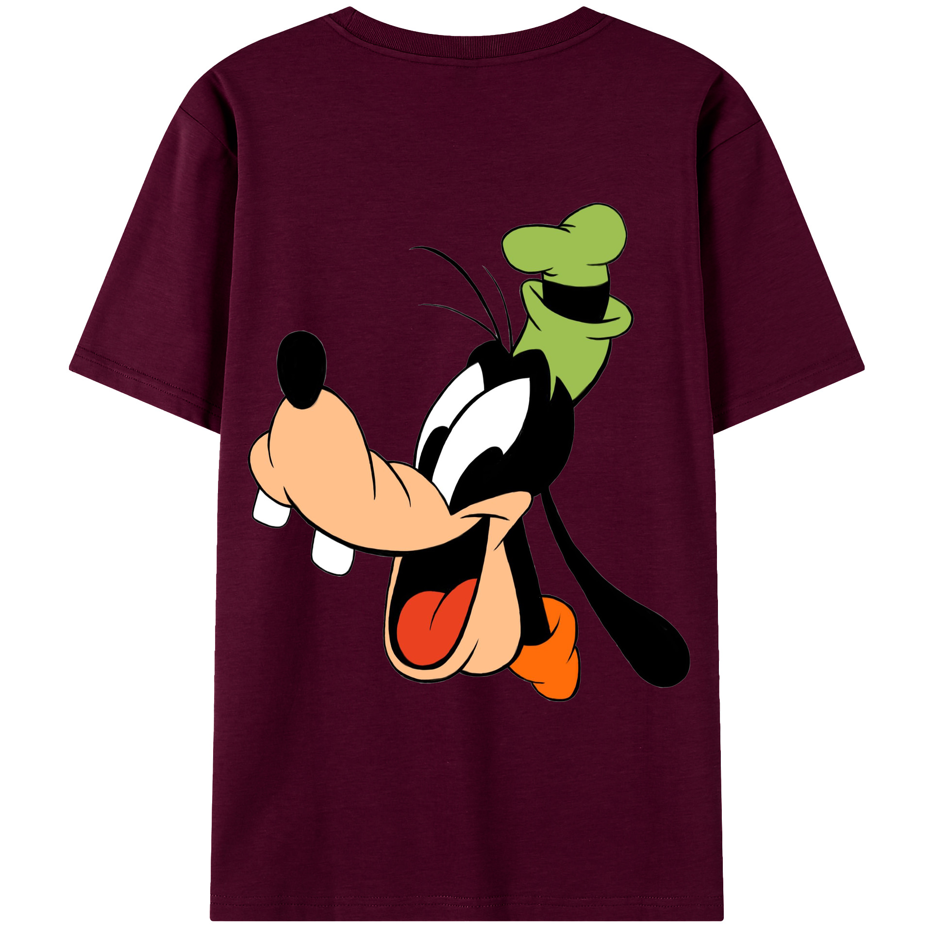 （画像用） ミッキーマウス Mickey Mouse レディース半袖Tシャツ(バックプリント)